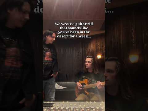 Who's heard 'Tightrope' ft. Wax on our new album 'Mirage'?? BTS clip of recording the guitar riff 🎸🌵