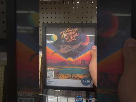 WHO SWAPPED THE STOCK  FRAME PHOTOS AT WALMART WITH PROMO FOR OUR ALBUM?! That's MESSED UP guys!! 😤