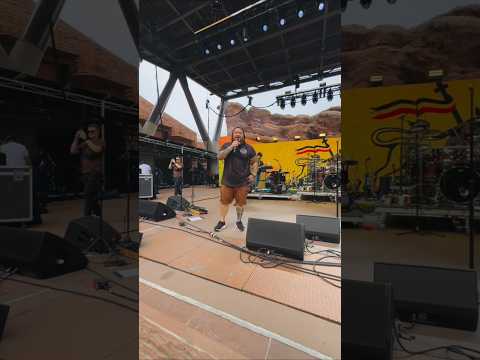 Red Rocks sound check Lesgoooo!!!! 🌄🎥: @carlomichaelcreative