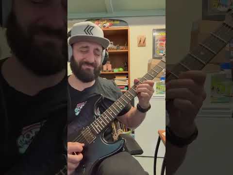 Behind the guitar of "Thinking 'Bout This One"
