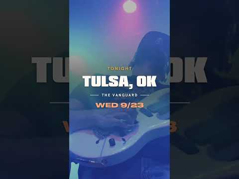 Tulsa!! We'll see you tonight @vanguardtulsa