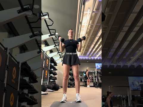 Dumbbell only upper body 😇 #dumbbellworkout #armworkout