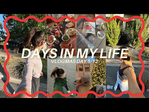 VLOGMAS DAY 1 | Friendsgiving & Decorating for Christmas