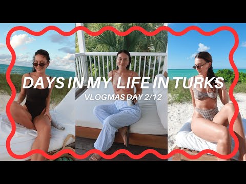 VLOGMAS DAY 2 | Come With Me To Turks & Caicos!