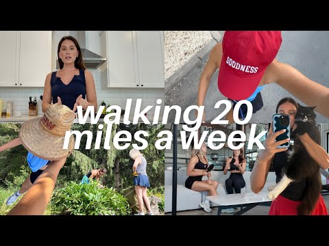 20 Miles of Walking | Week In My Life