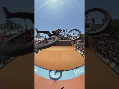 mid-air chaos and zero fear 🏁 the ​⁠@vans vert ramp just how we like it
