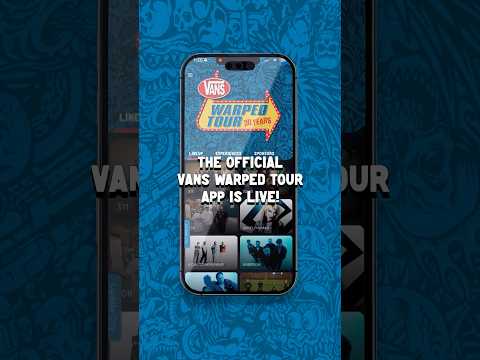 the official warped app is LIVE!
