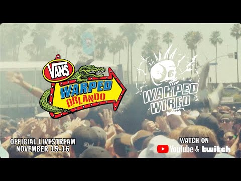 Vans Warped Tour Orlando - Livestream Trailer