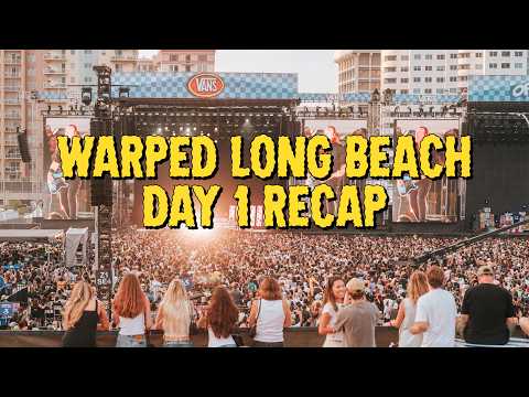 Vans Warped Tour Long Beach 2026 Day 1 Recap Video