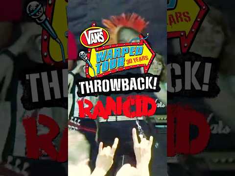 Vans Warped Tour made legends. @rancid defined an era.