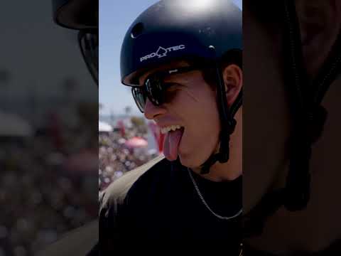 catchin’ rays and shredding stages with @goodr.  at Warped 🦩🦩🦩