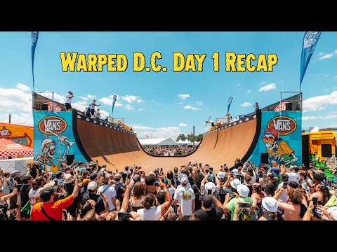 Vans Warped Tour D.C 2026 Day 1 Recap Video