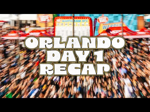 Vans Warped Tour Orlando 2025 Day 1 Recap Video