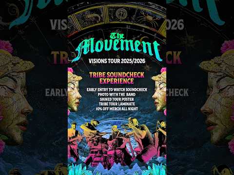 The Movement - Join us for the TRIBE Soundcheck Experience #Music #TheMovement #Reggae #LiveMusic
