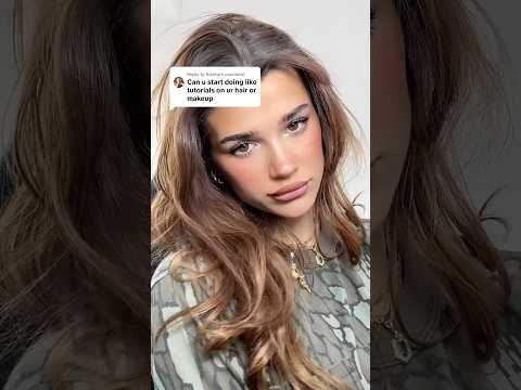 a lil makeup tutorial for you guys 🤭😋 lmk if you like this type of content!!