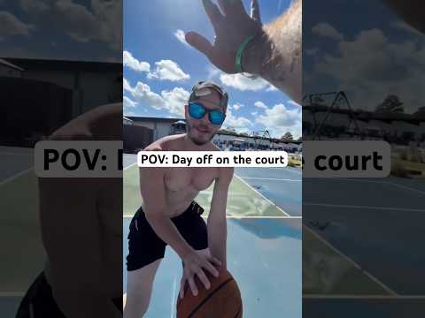 How we spend our day off on tour 🏀