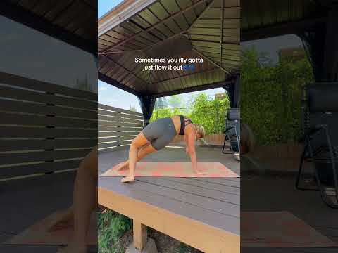 Need to touch grass and FLOW after hearing Gracie’s new album #healthandwellness #yogaflow
