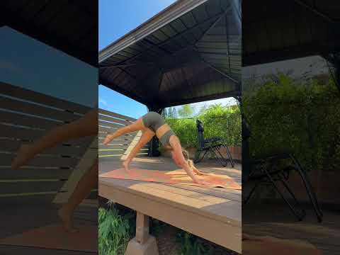 Feeling soooo much more confident in my splits… compared to day 1 I can hold my split for over 2