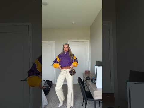 OOTD for vikings game 💜