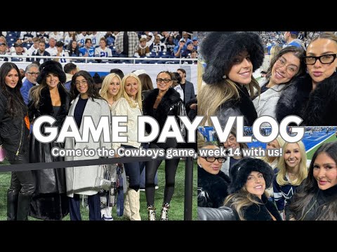 Cavinder Twins | Seeing Family in Michigan, Bracing the Cold for TNF: Dallas Cowboys @ Detroit Lions