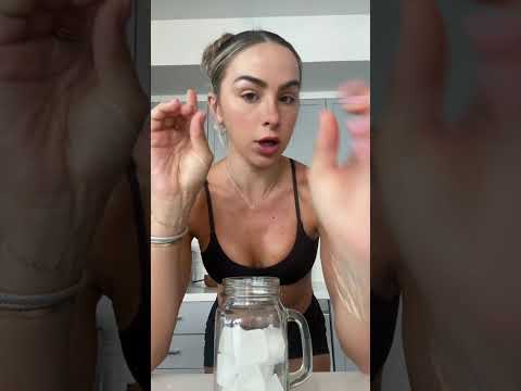 protein iced coffee to start the day  #coffee #recipe