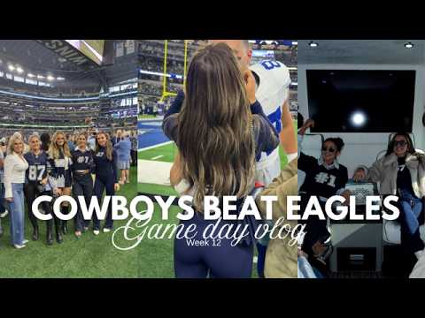 Cavinder Twins | Dallas Cowboys Week 12 Game 🏈 Cowboys DEFEAT Eagles In INSANE Comeback Win!
