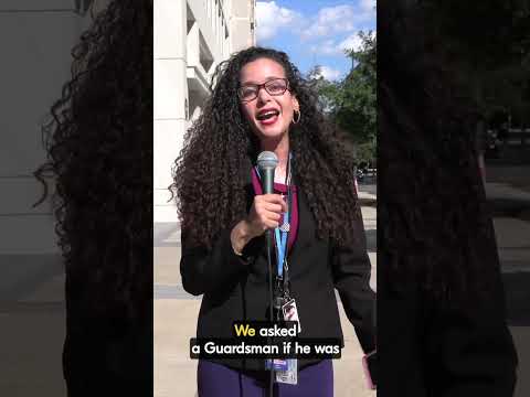 National Guard refuses to answer question about lethal force.