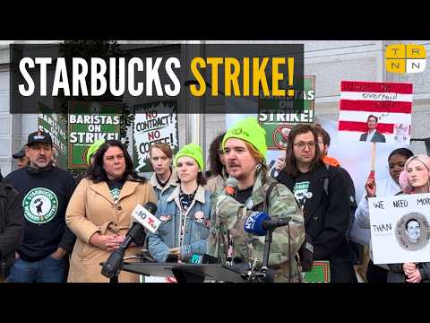 No contract, no coffee, no scabs: Starbucks workers strike nationwide