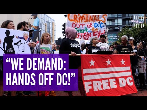 DC residents rebel against Trump’s ‘gestapo takeover’ of US capital