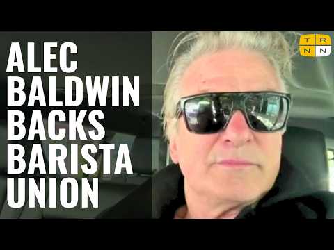 Alec Baldwin Backs Union Drive at Starbucks