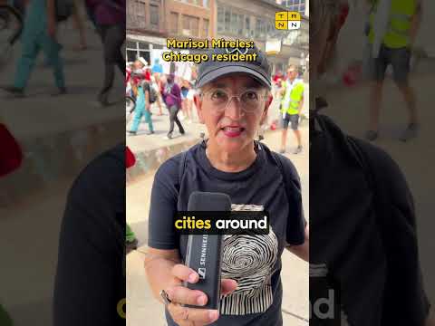 Chicagoans tell #Trump "Go to hell!" on #independenceday