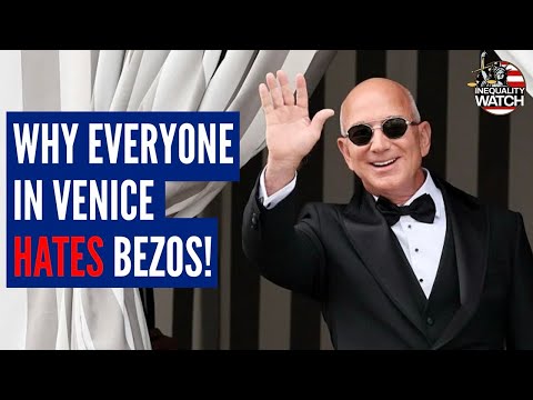 Why Venetians want Jeff Bezos to choke on his wedding cake...