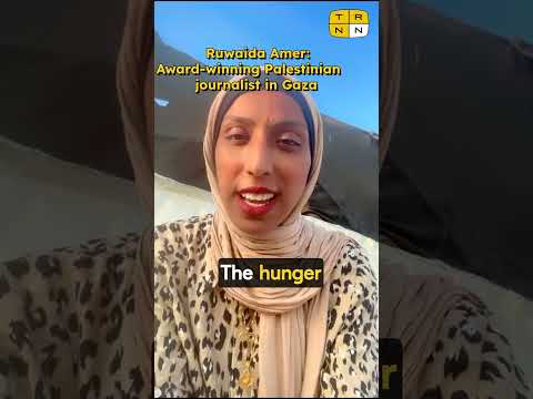 Gaza journalist’s URGENT MESSAGE: ‘We need to eat! We need this war to stop!’