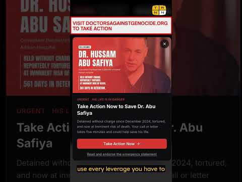 Israel is Killing Gaza's Most Famous Doctor