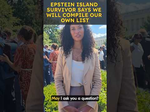 Epstein Island survivor: 'We will compile our own Epstein List'