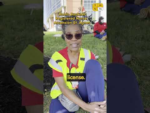 Hospital nurses STRIKE for FIRST TIME in Baltimore history at Ascension St. Agnes