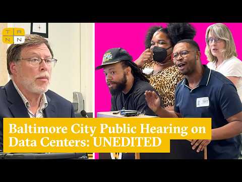 Baltimoreans BLAST Data Centers at City Planning Commission Hearing