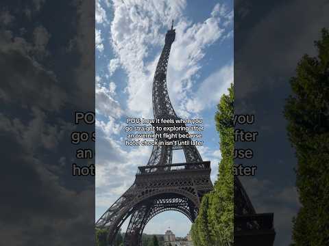Me in Paris the entire time