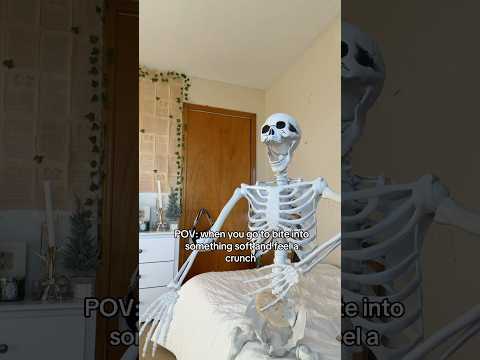 The skeletons name is Elvis if you’re wondering