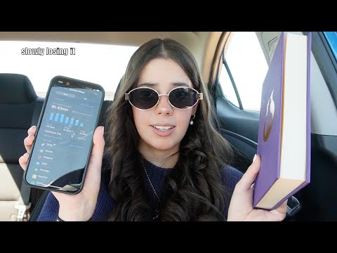 swapping my INSANE screentime with reading