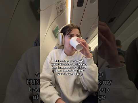 This is what I get for picking the cheapest flight possible 😭