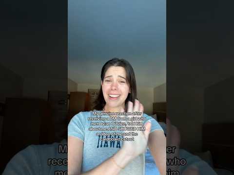 AND she had proof 😭