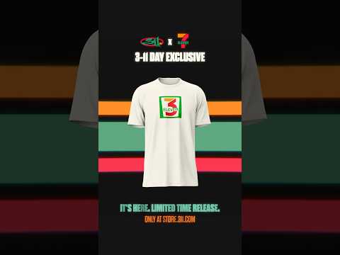 After nearly 30 years, we’re proud to present the OFFICIAL 311 x @7eleven collaboration tee!