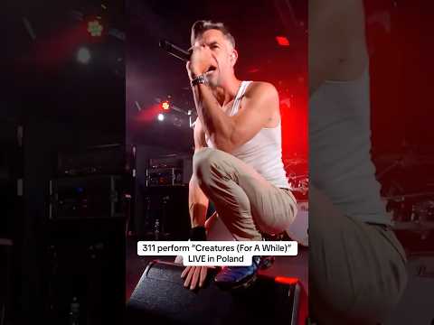 “Creatures (For A While)” LIVE in Warsaw, Poland last year!