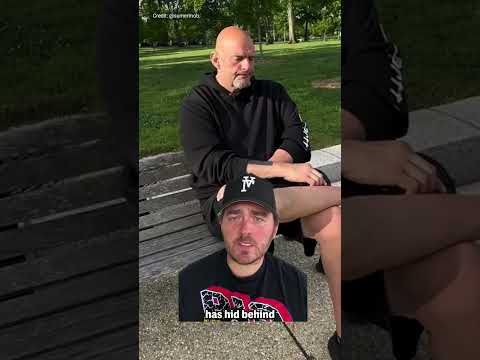 Sen. John Fetterman Confronted By Activist Over Support For Israel's War On Gaza #politics
