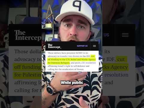 This Group Is Using AIPAC's Tactics To Crush Support for Palestinians In Europe  #politics #israel