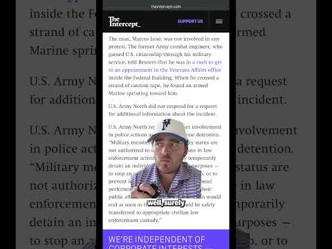 Troops Deployed to LA Have Done Precisely One Thing, Pentagon Says  #politics #trump