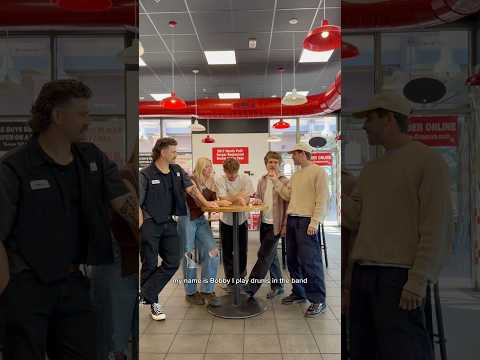 Still buzzin that we’re Five Guys artist of the month! Have you heard us playing in the restaurant?