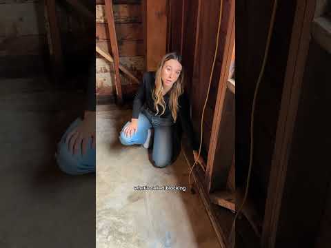 How to retrofit and brace a cripple wall with plywood (application of a shear panel) when a mud sill