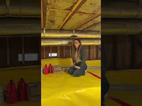 A SEALED vapor barrier in a subspace and what encapsulation means and does!